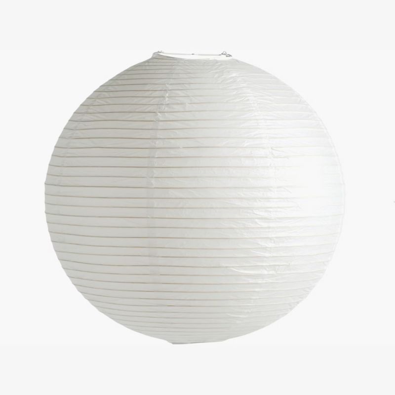 white paper pendant light
