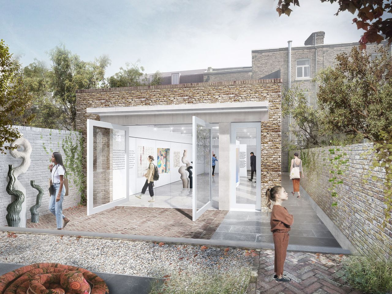 Clapham Common Art Gallery, by Common Ground Workshop