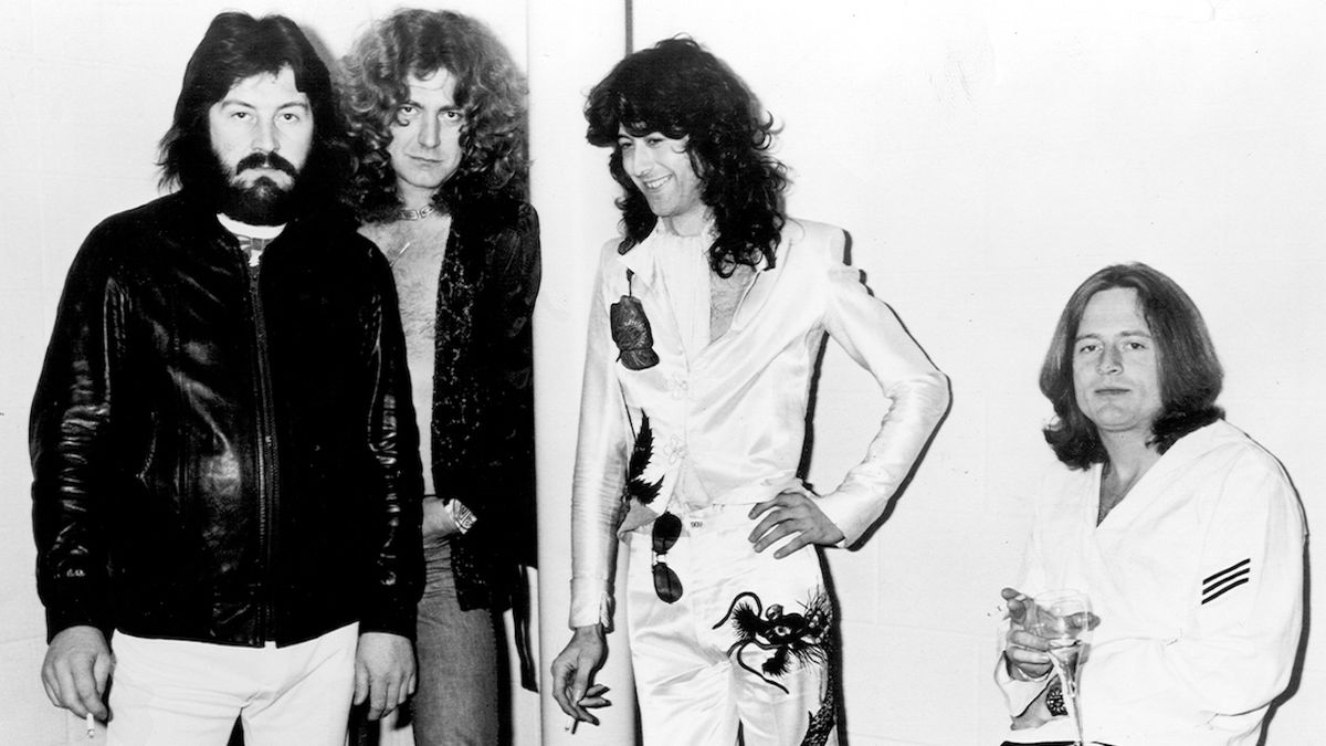 Led Zeppelin in 1977