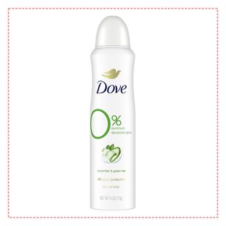 Dove, 0% Aluminum Cucumber & Green TeaDeodorant Spray