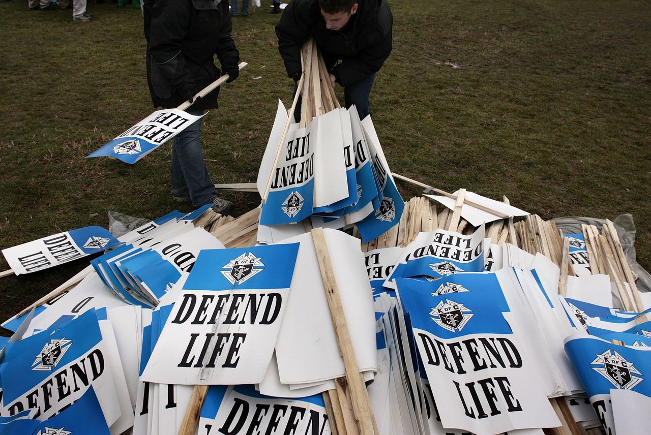 Abortion Protest Signs