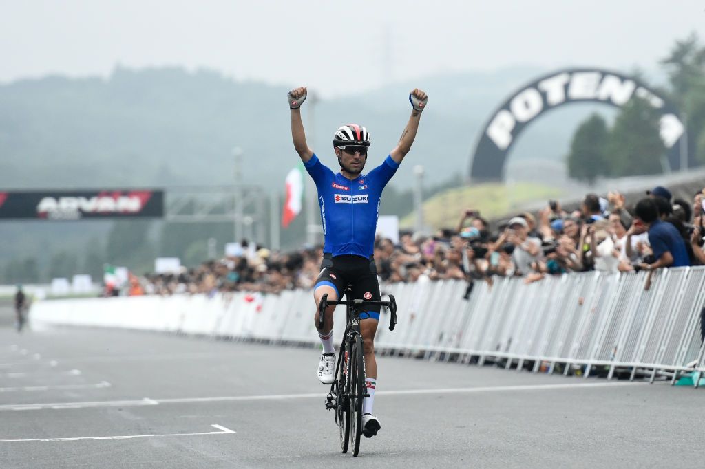 Diego Ulissi (Italy) wins the Tokyo test event