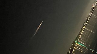 Casey B. captured this photo of a fireball from San Diego on April 2, 2024 and forwarded it to the American Meteor Society.