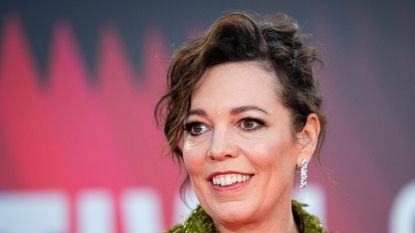 Olivia Colman on the red carpet