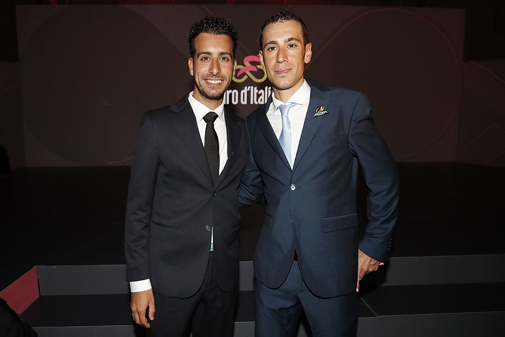 2017 Giro d'Italia presentation - Fabio Aru and Vincenzo Nibali