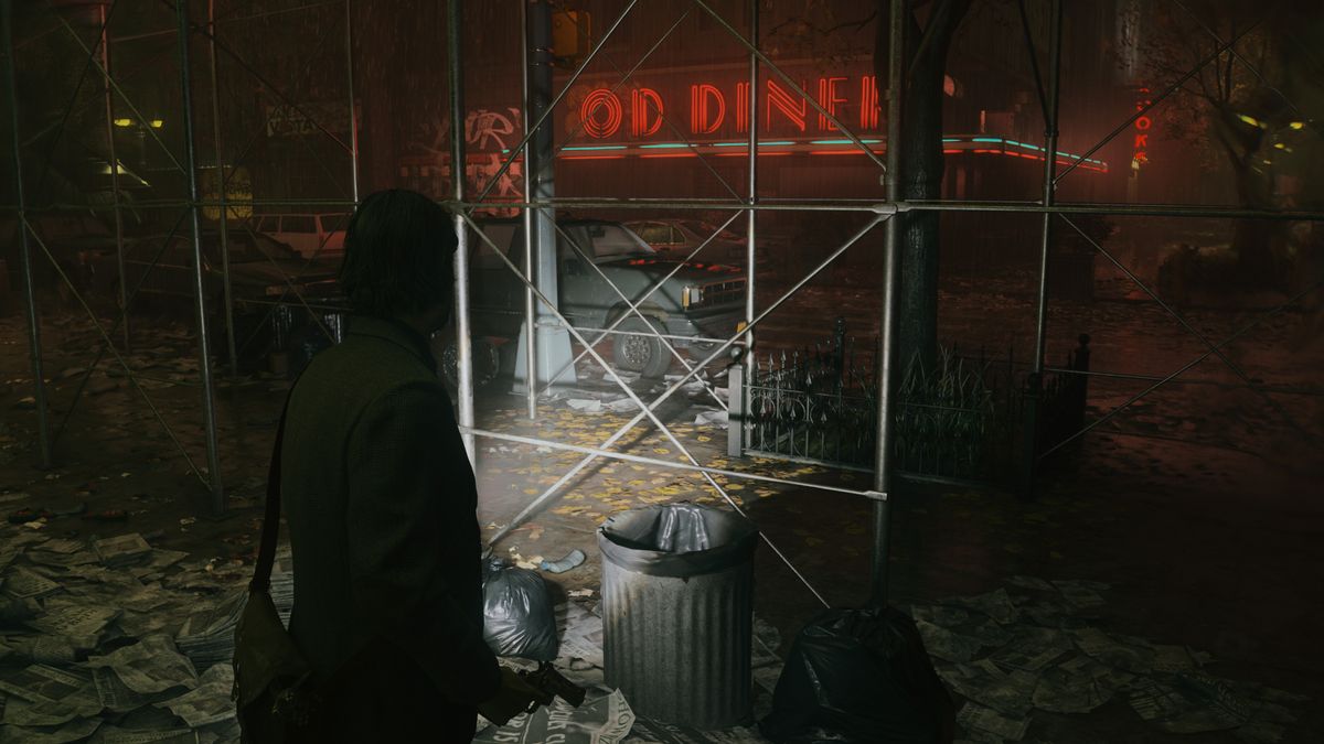 Alan Wake 2 image fidelity comparison screenshots