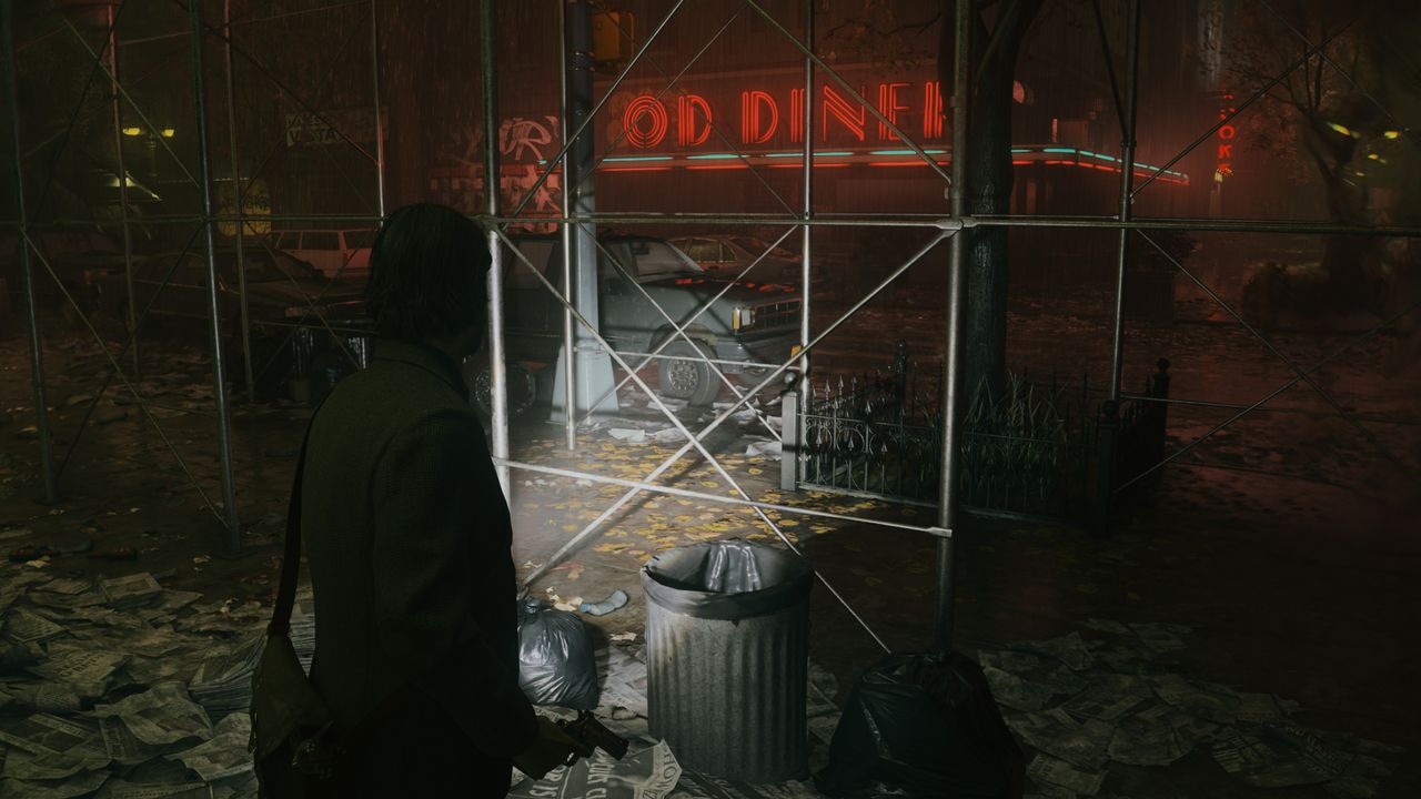 Alan Wake 2 image fidelity comparison screenshots
