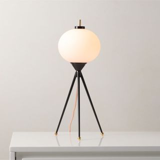 Montaigne Black Tripod Table Lamp by Goop