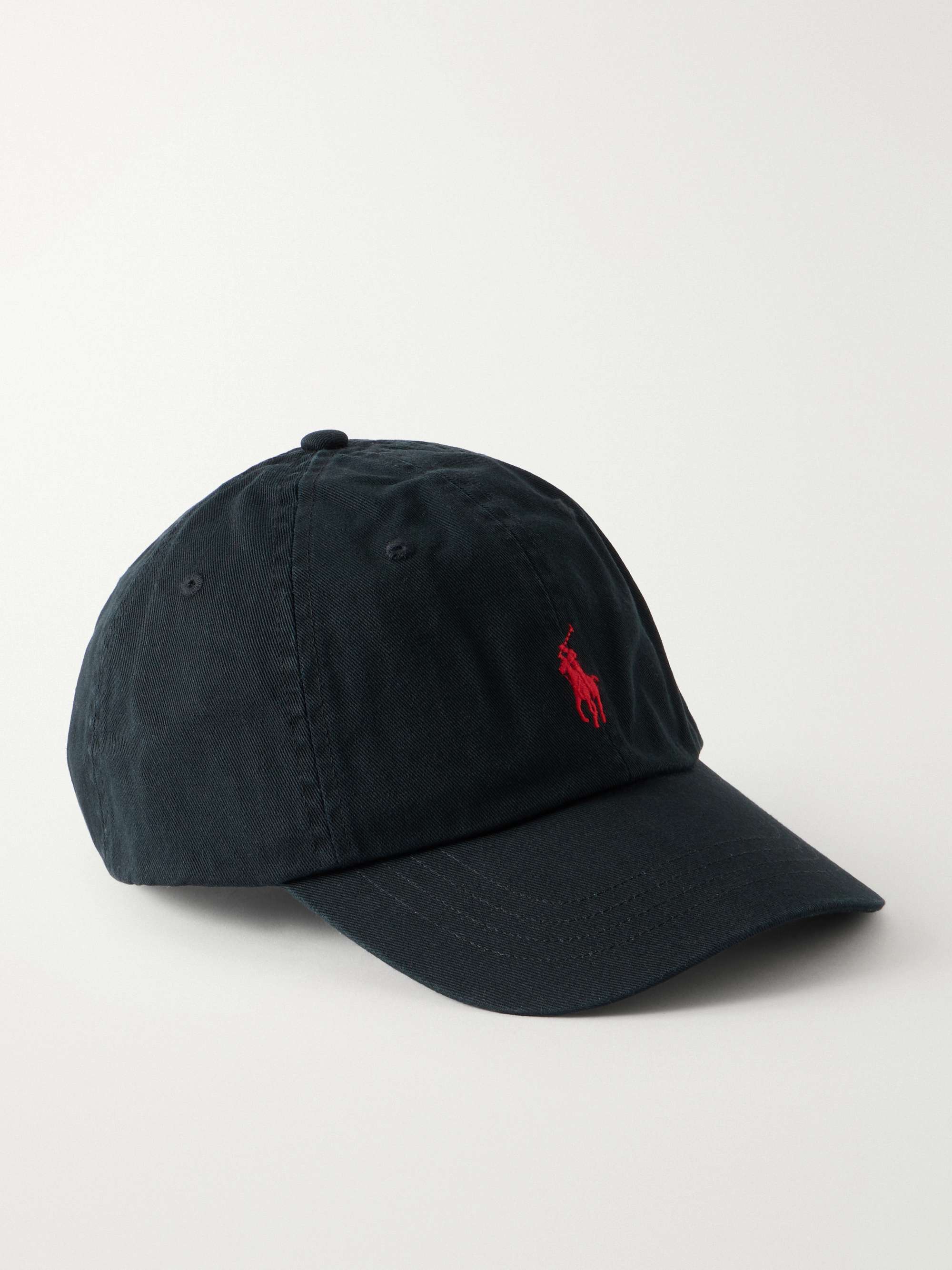 Embroidered Cotton Twill Cap