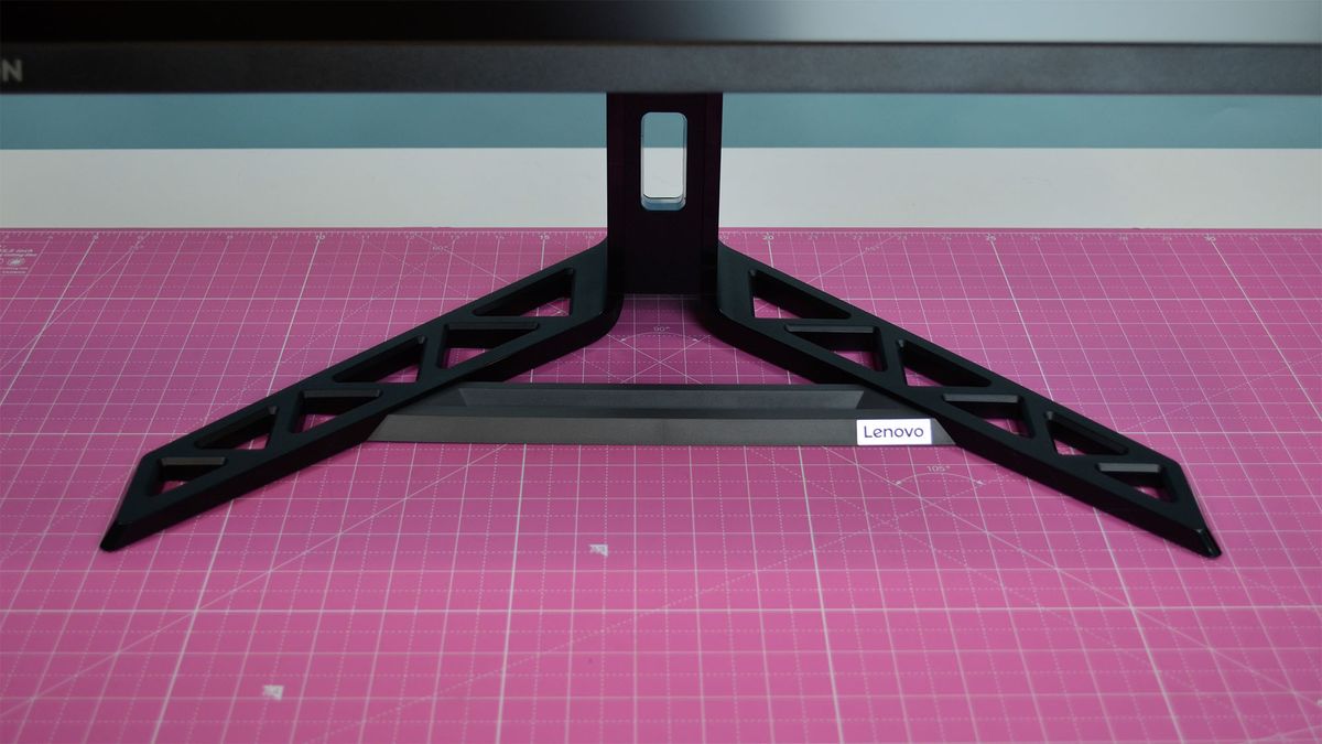 A Lenovo Legion R25f-30 on a desk