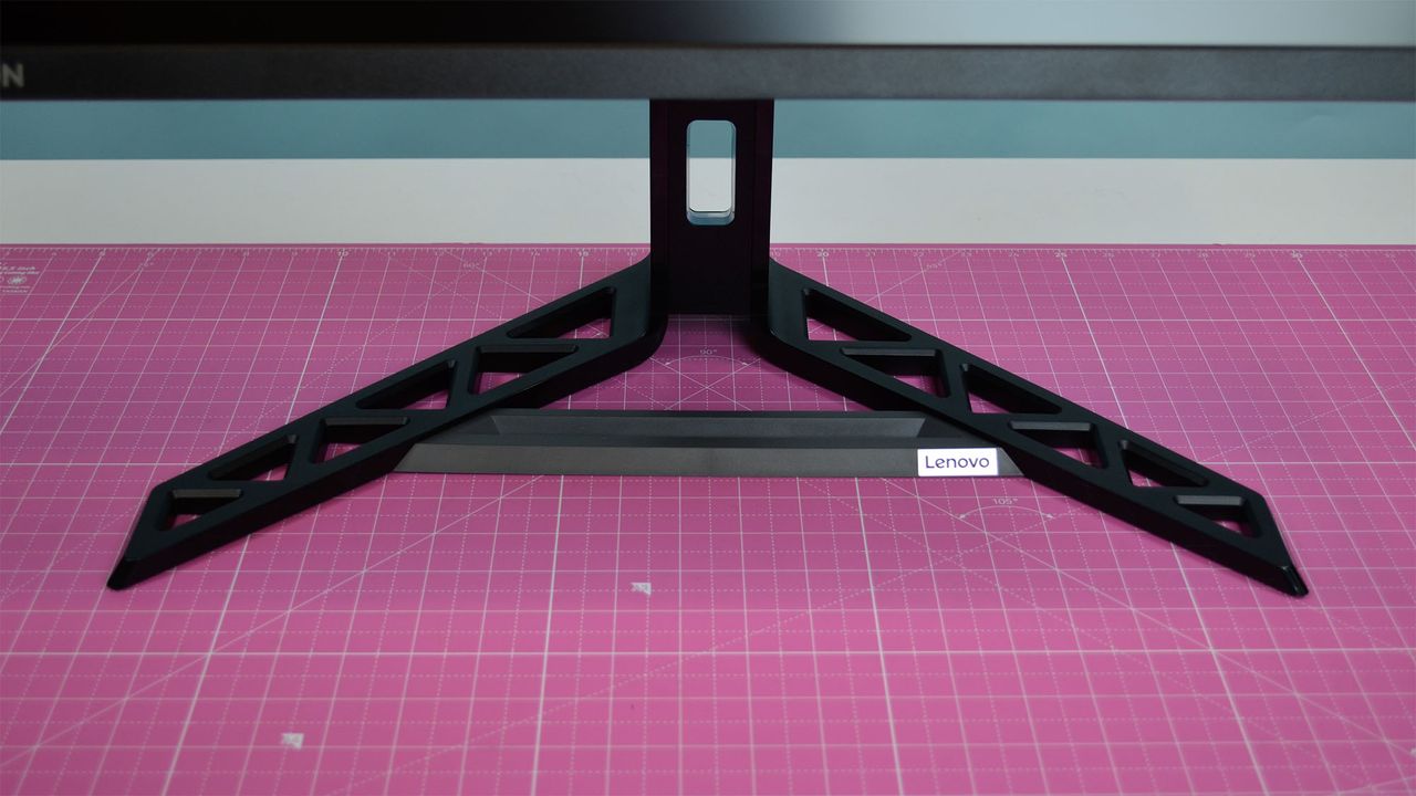 A Lenovo Legion R25f-30 on a desk