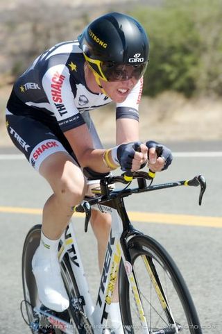 Dale Parker (Trek-Livestrong) won the men's time trial at the Tour of the Gila