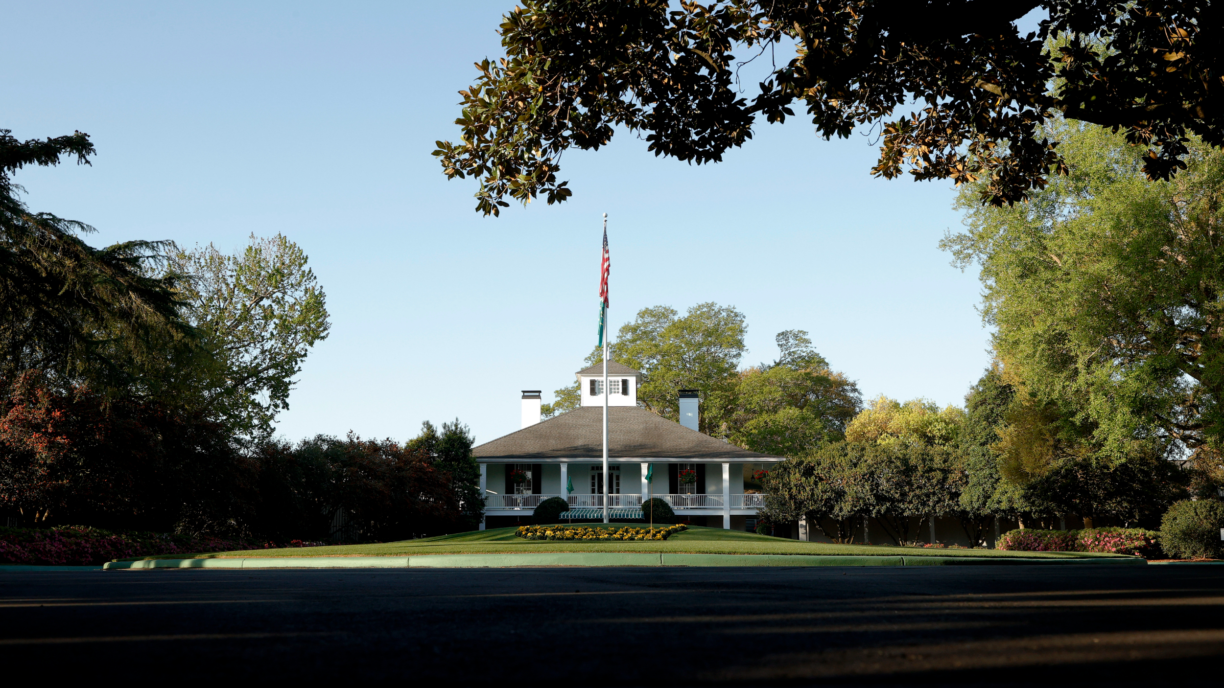 The clubhouse at Augusta National
