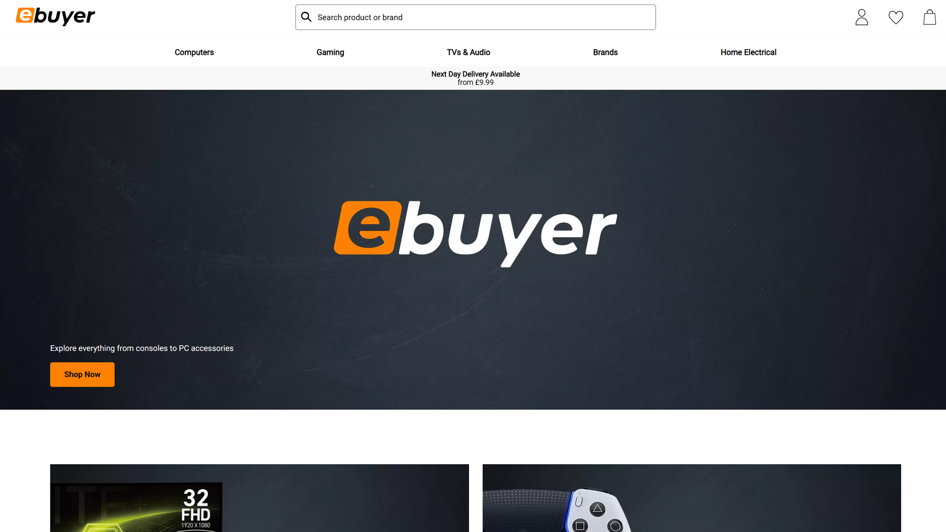 Ebuyer website on August 13