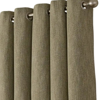 green tweed thermal curtains from Dunelm