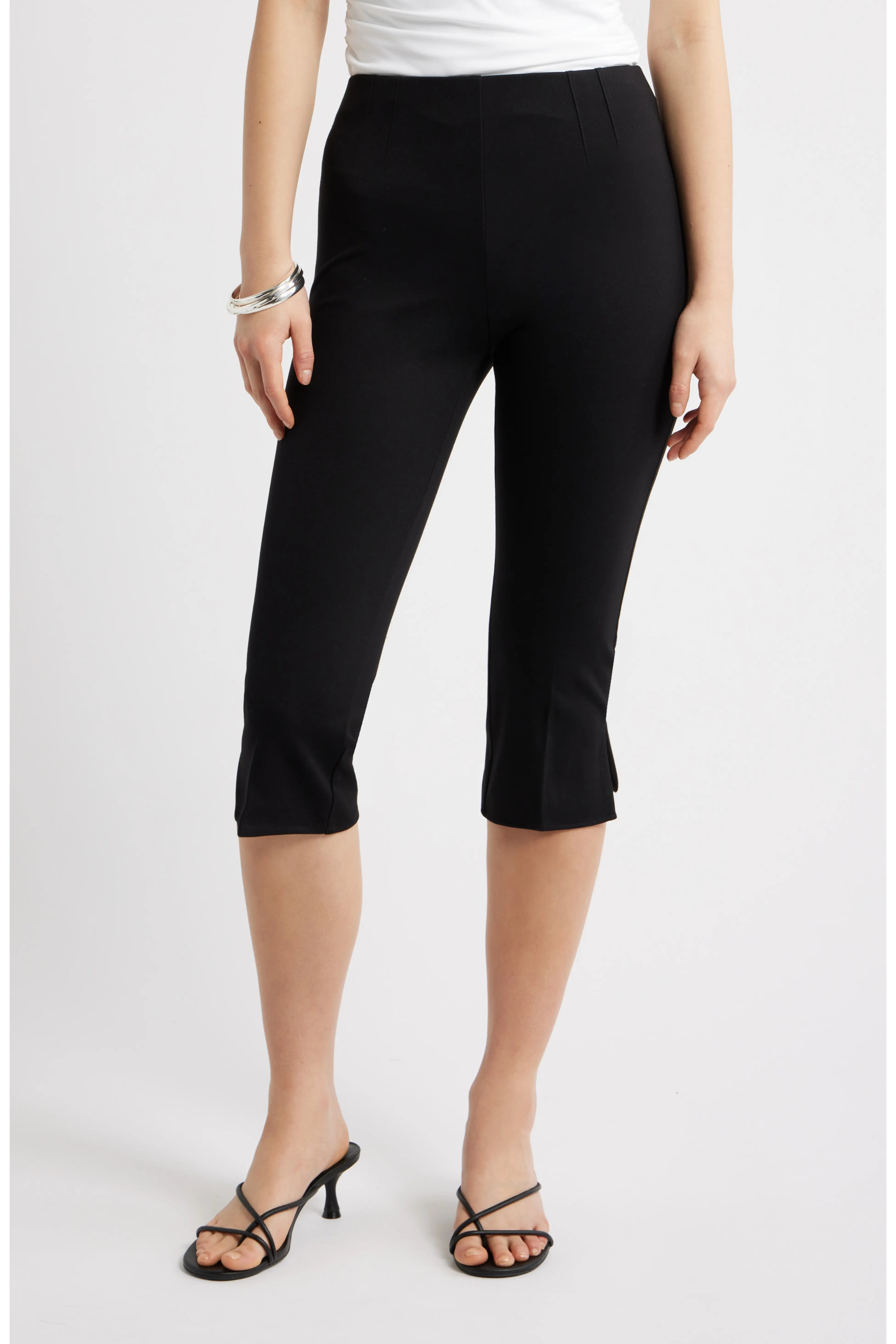 Open Edit, Stretch Twill Capri Pants
