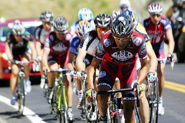 Cesar Grajales (Rock Racing) riding at Tour of Utah in 2008