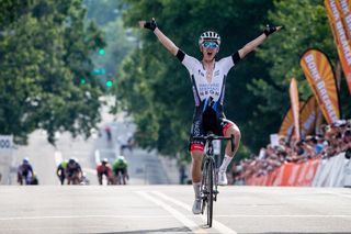 Greg Daniel (Axeon Hagens Berman) was the surprise winner for the mens national championship road race.