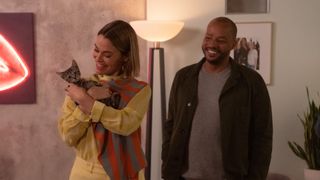 Leisha Hailey and Donald Faison in The L Word: Generation Q