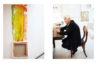 A spread from the chapter on art lawyer and collector Peter Raue’s apartment in Berlin-Mitte