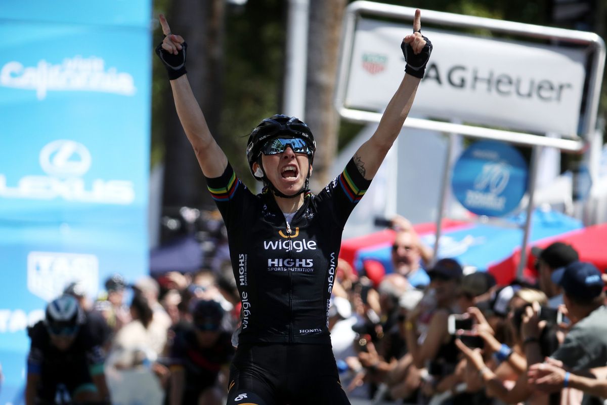 Stage 4 winner Giorgia Bronzini (Wiggle High5)