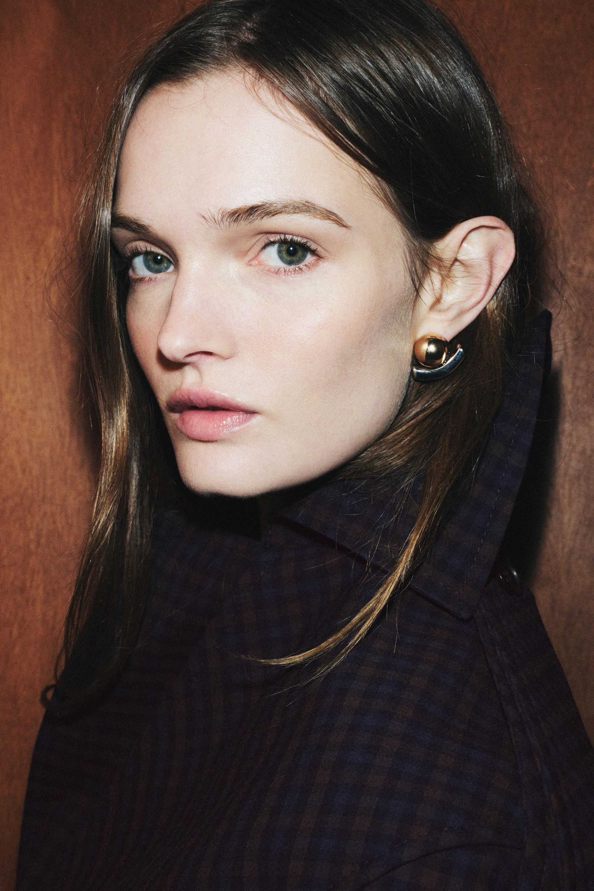Combination Ball and Stick Earrings