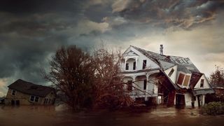 Homes in flooded water in Hurricane Katrina: Race Against Time