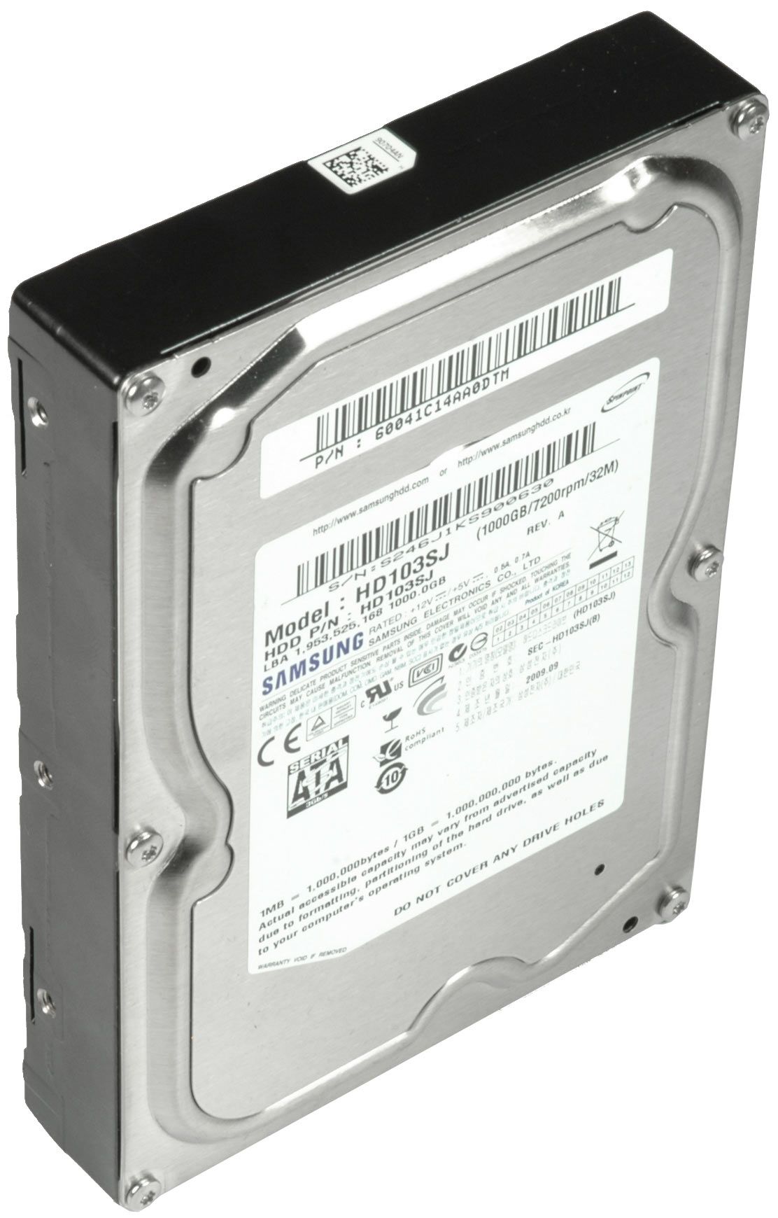 Samsung Spinpoint F3 (HD103SJ) - Three New Desktop Hard Drives For 2010 ...