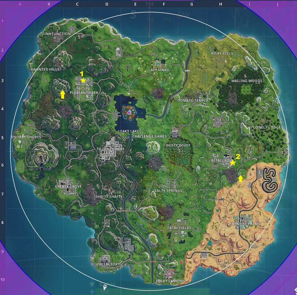 Fortnite sheet music and piano locations | PC Gamer