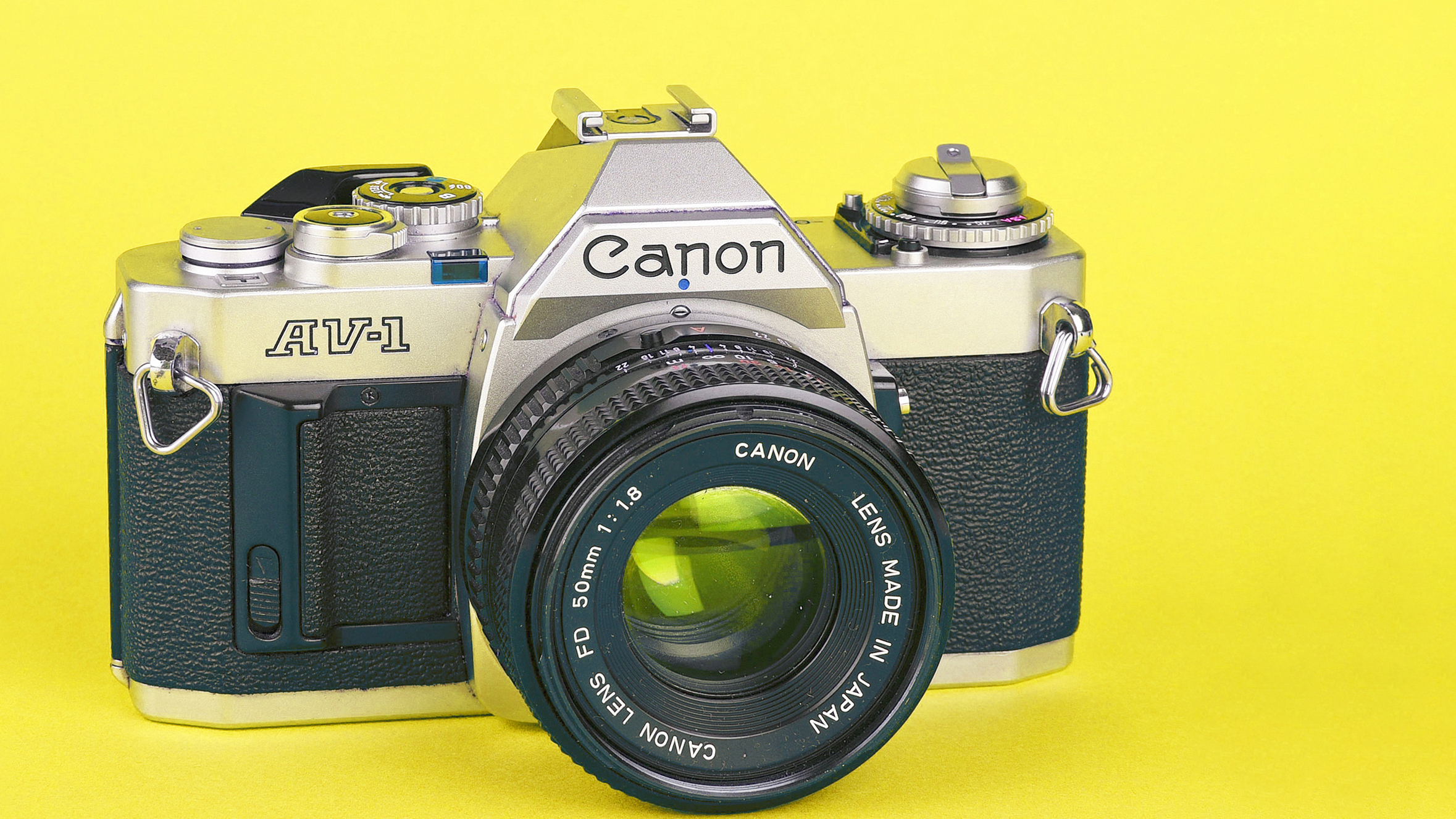 Canon AV-1 SLR camera