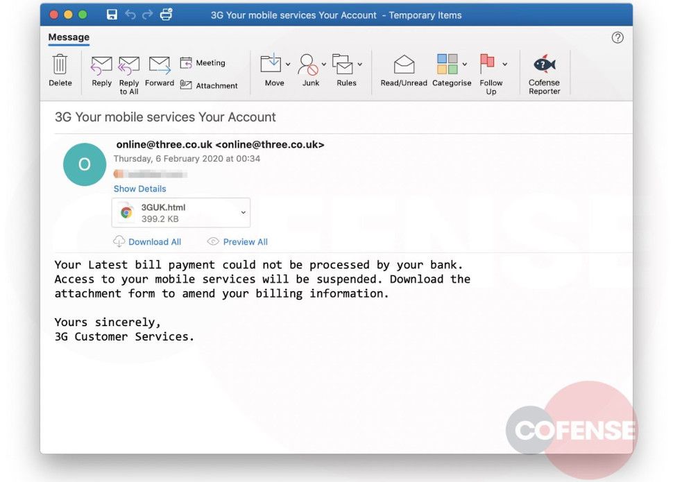 Three mobile customers targeted by phishing attack here's what you