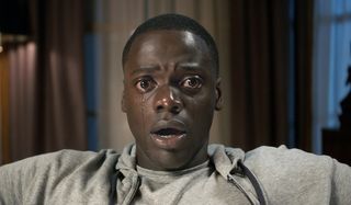 Get Out Daniel Kaluuya crying in the sunken place
