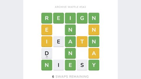 Every Wordle player should try Waffle, a daily word puzzle that's ...