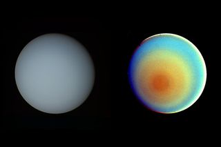 Uranus has a weird rotation and tilt