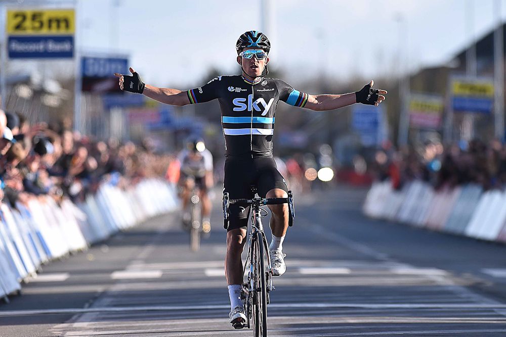 Michal Kwiatkowski (Team Sky) wins the 2016 E3 Harelbeke
