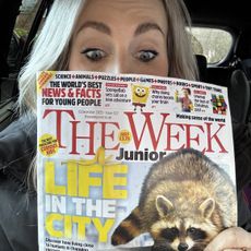 Hannah East with The Week Junior