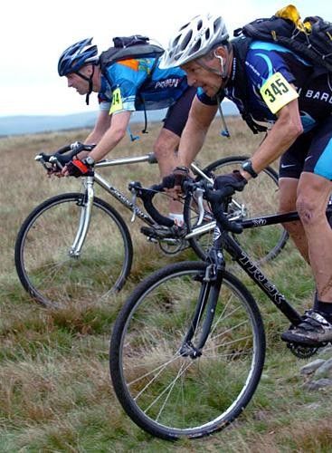Descending one of the Dales.