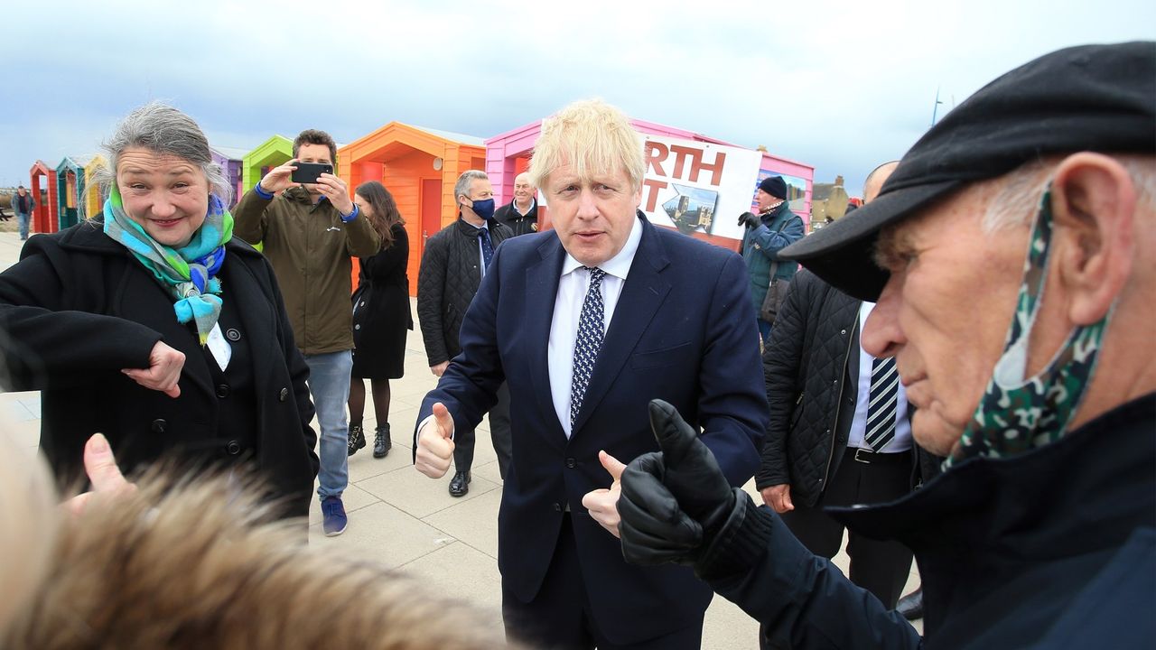 Boris Johnson in Hartlepool