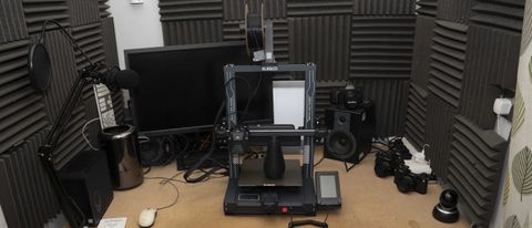 Elegoo Neptune 4 Pro 3D printer during our testing process