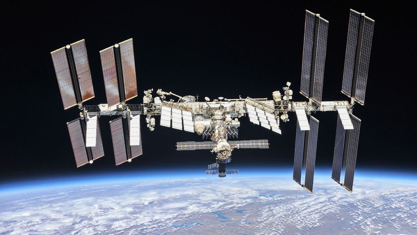 The International Space Station as seen in October 2018.