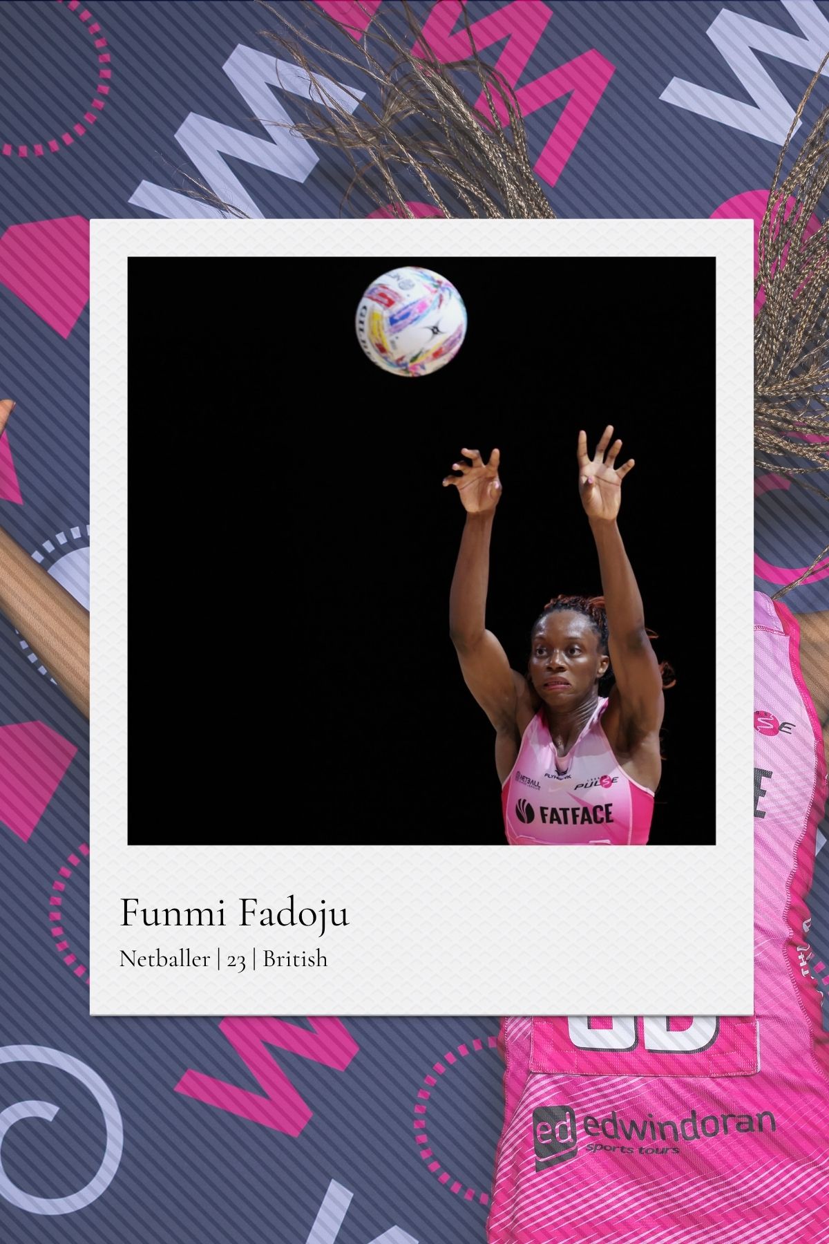 Netball player Funmi Fadoju