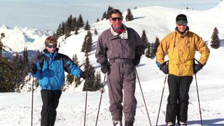 Skiing royals
