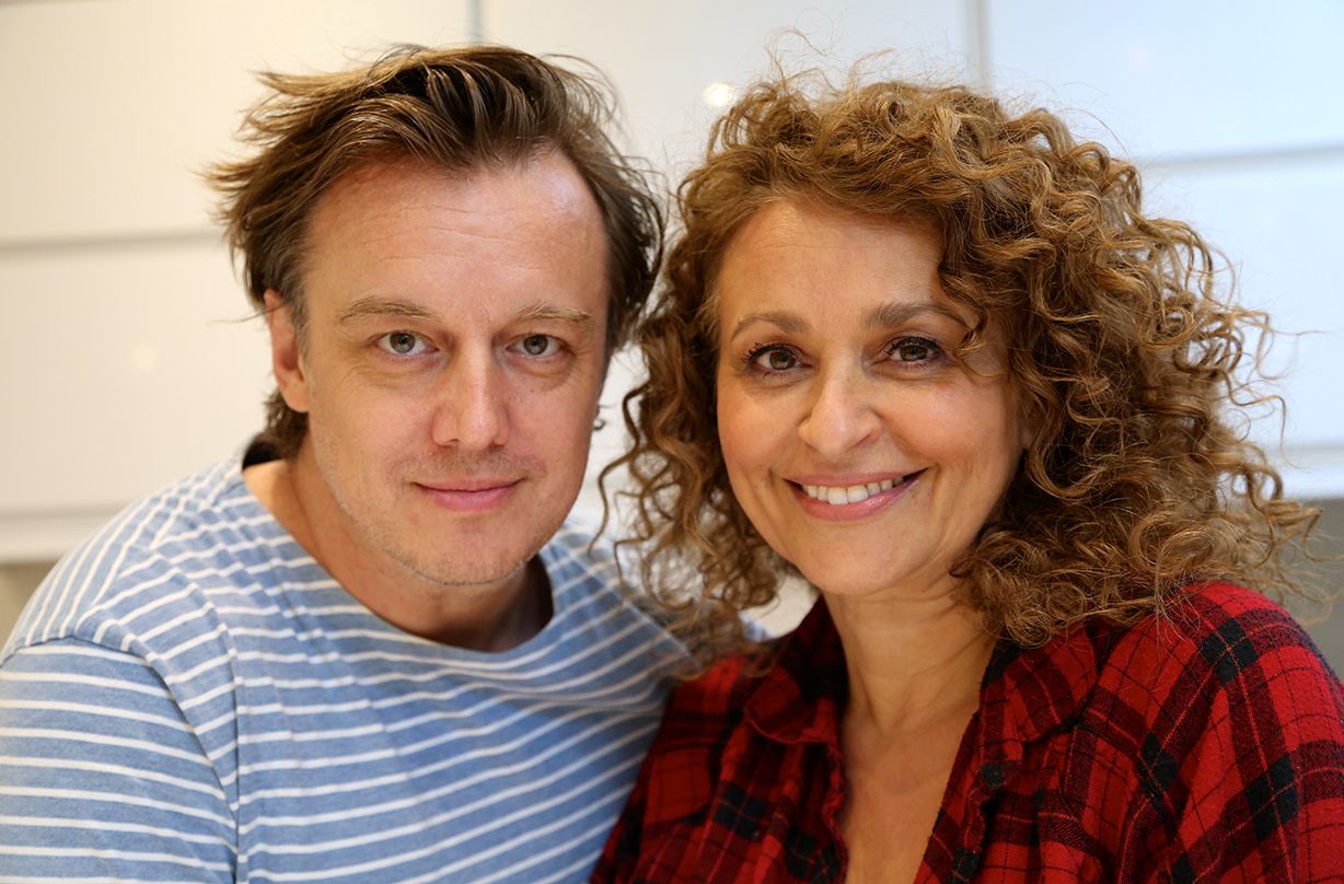 nadia sawalha mark adderley launch home schooling book