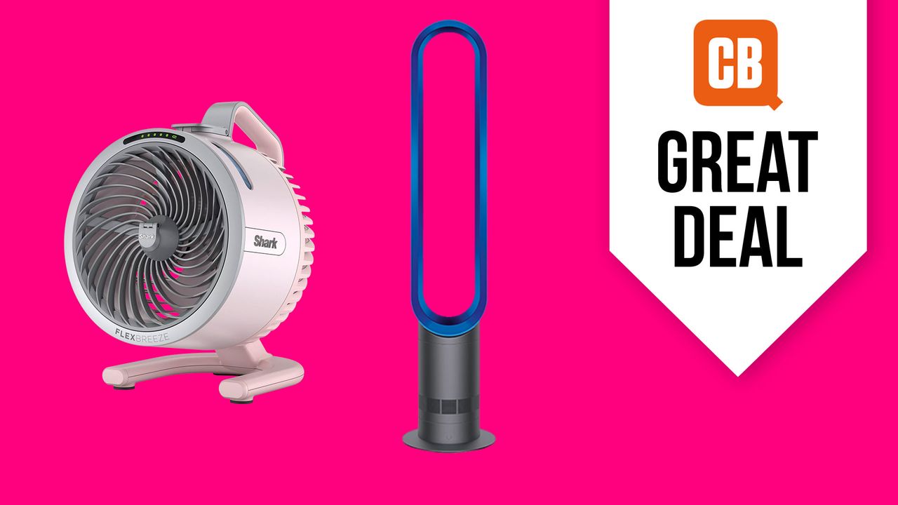  Gosh it's hot! The 2 best designed fans are up to 34% off right now 