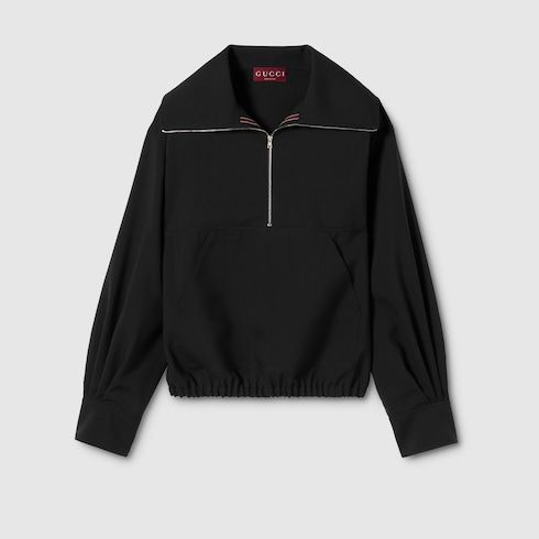 Wool Jumper With Gucci Detail