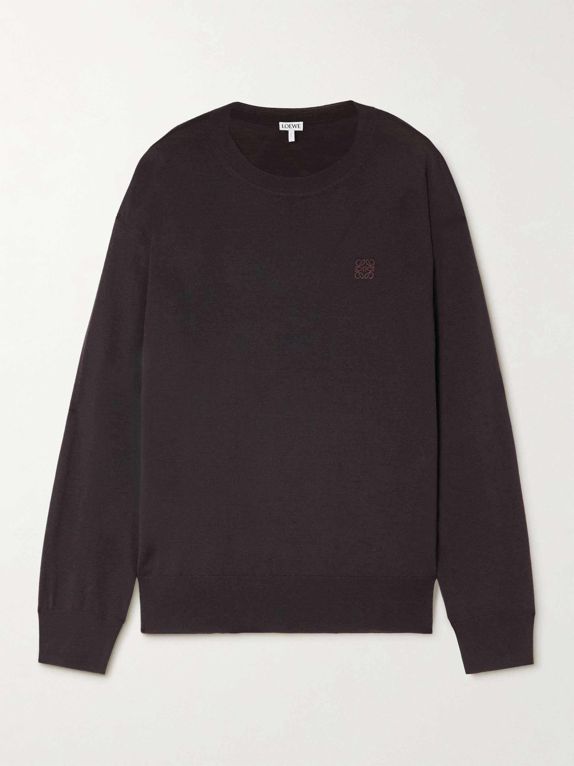 Embroidered Wool Sweater