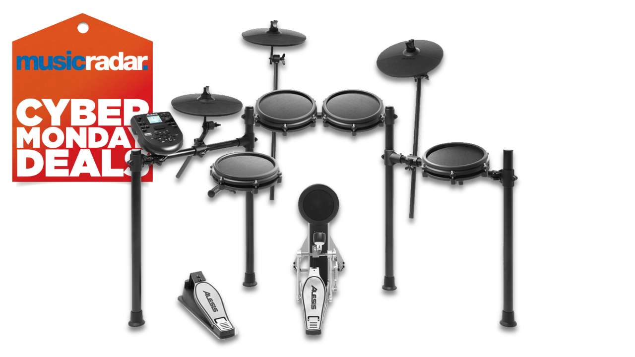 Save a cool $60 off the Alesis Nitro Mesh 8-piece beginner electronic drum set with this Cyber Monday steal