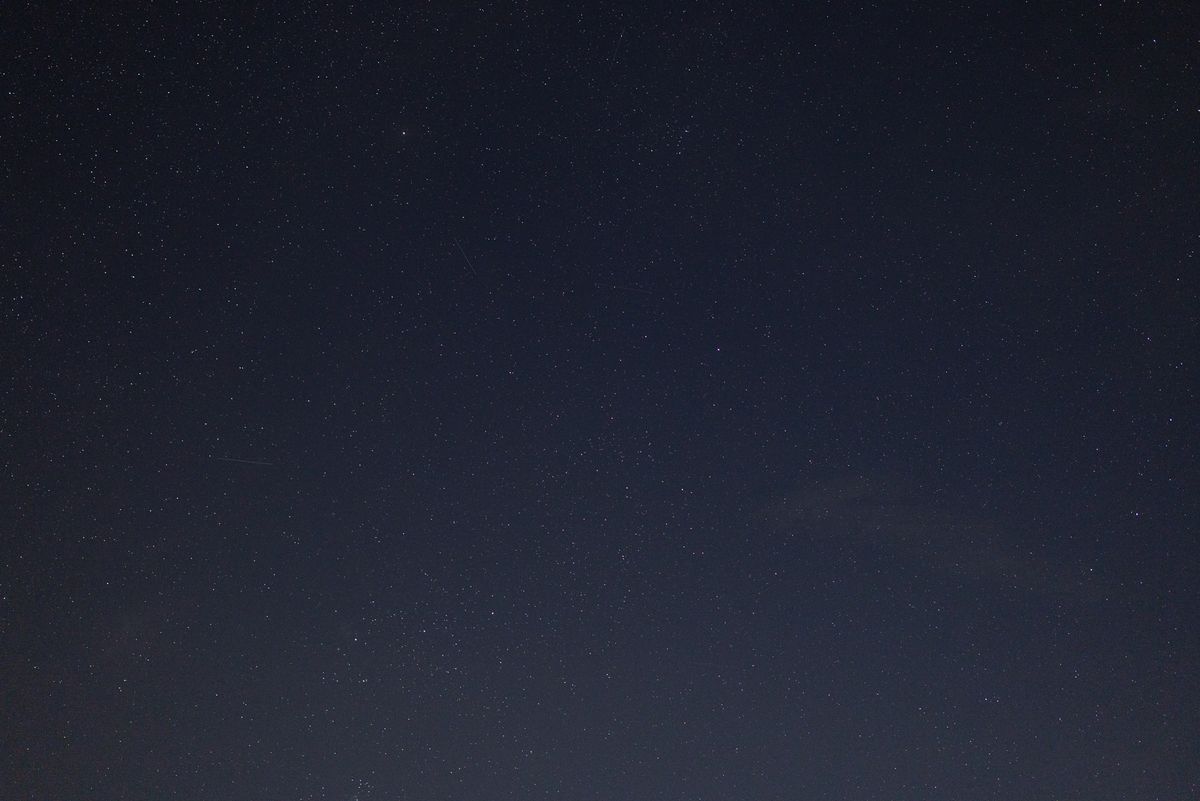 Photo of night sky taken with a Canon EOS R5 Mark II