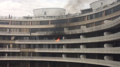 Watergate is burning.