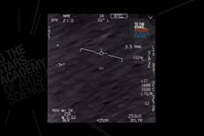 In this screenshot, you can see what may be an "anomalous aerial vehicle."